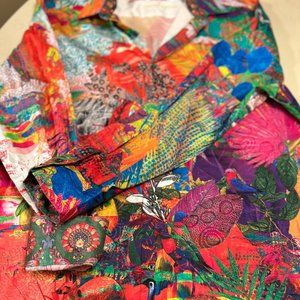 Robert Graham Limited Edition Embroidered shirt in XXL Classic fit